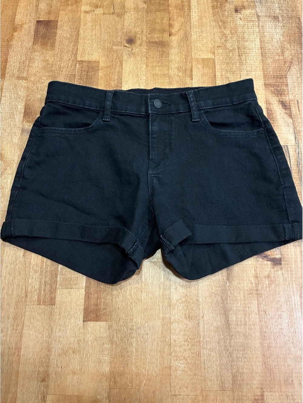 Old Navy Black Denim Shorts Size 4